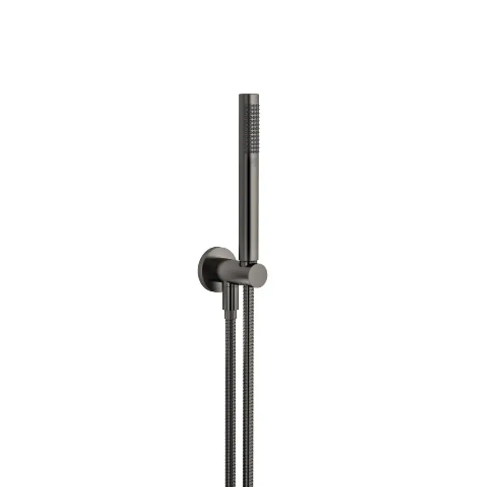DORNBRACHT Schlauchbrausegarnitur mit integriertem Brausehalter SERIENSPEZIFISCH 27802660 Dark Platinum gebürstet, 27802660-99 Galeriebild 1